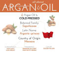 Argan Oil Bulk Orgânico Argan Oil